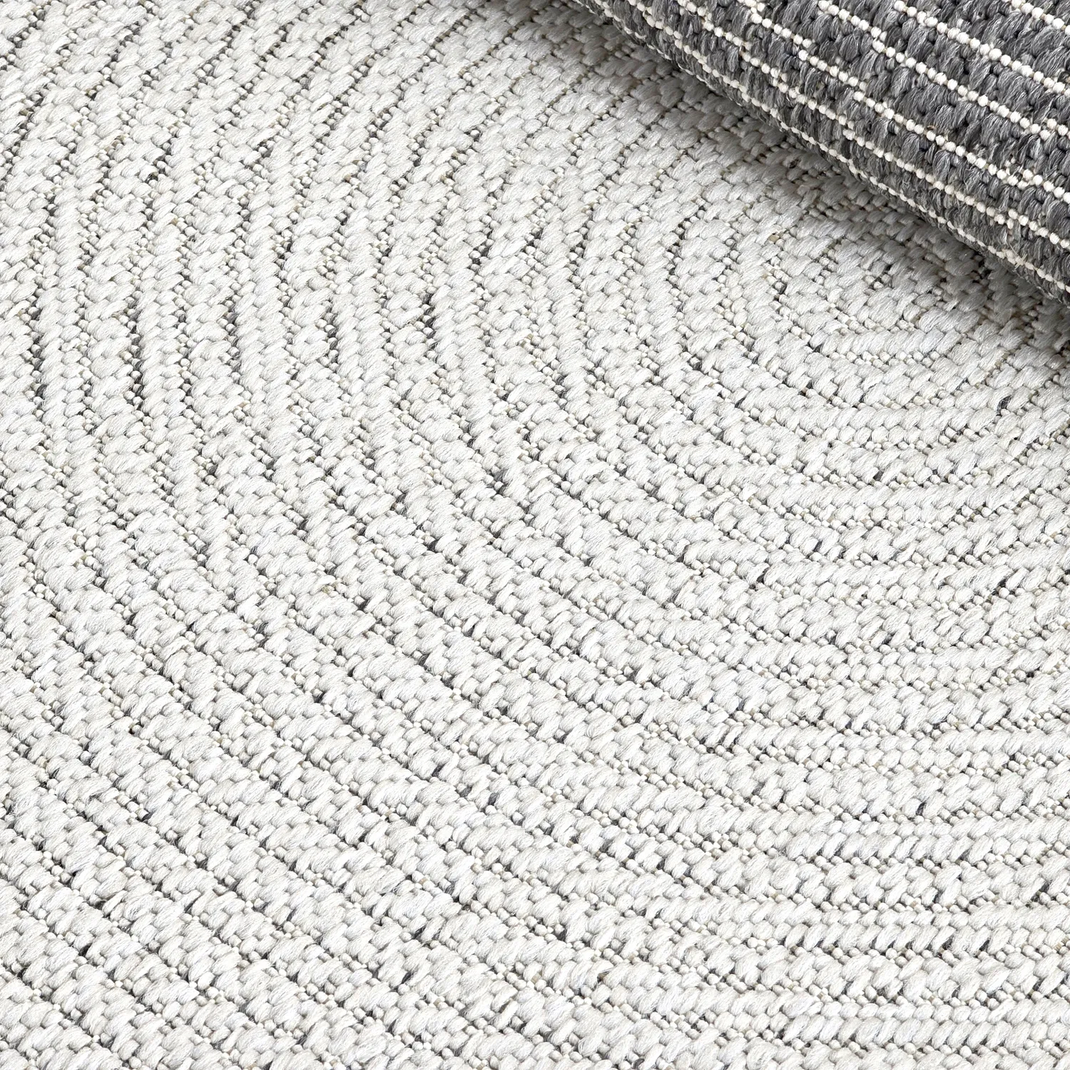 Rund Teppich - Indoor/Outdoor Arlo (cremefarben)