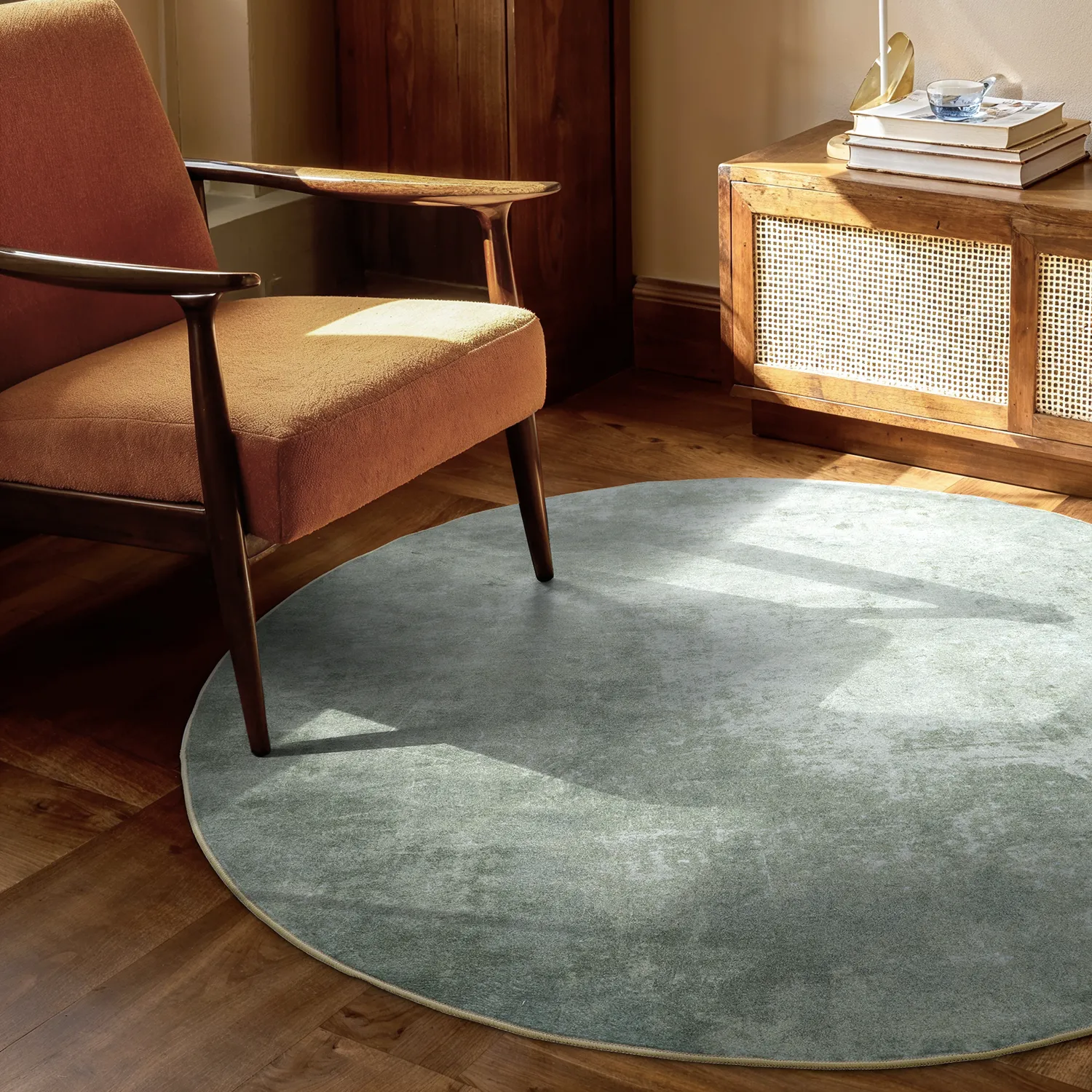 Rund Teppich - Lynton (beige)