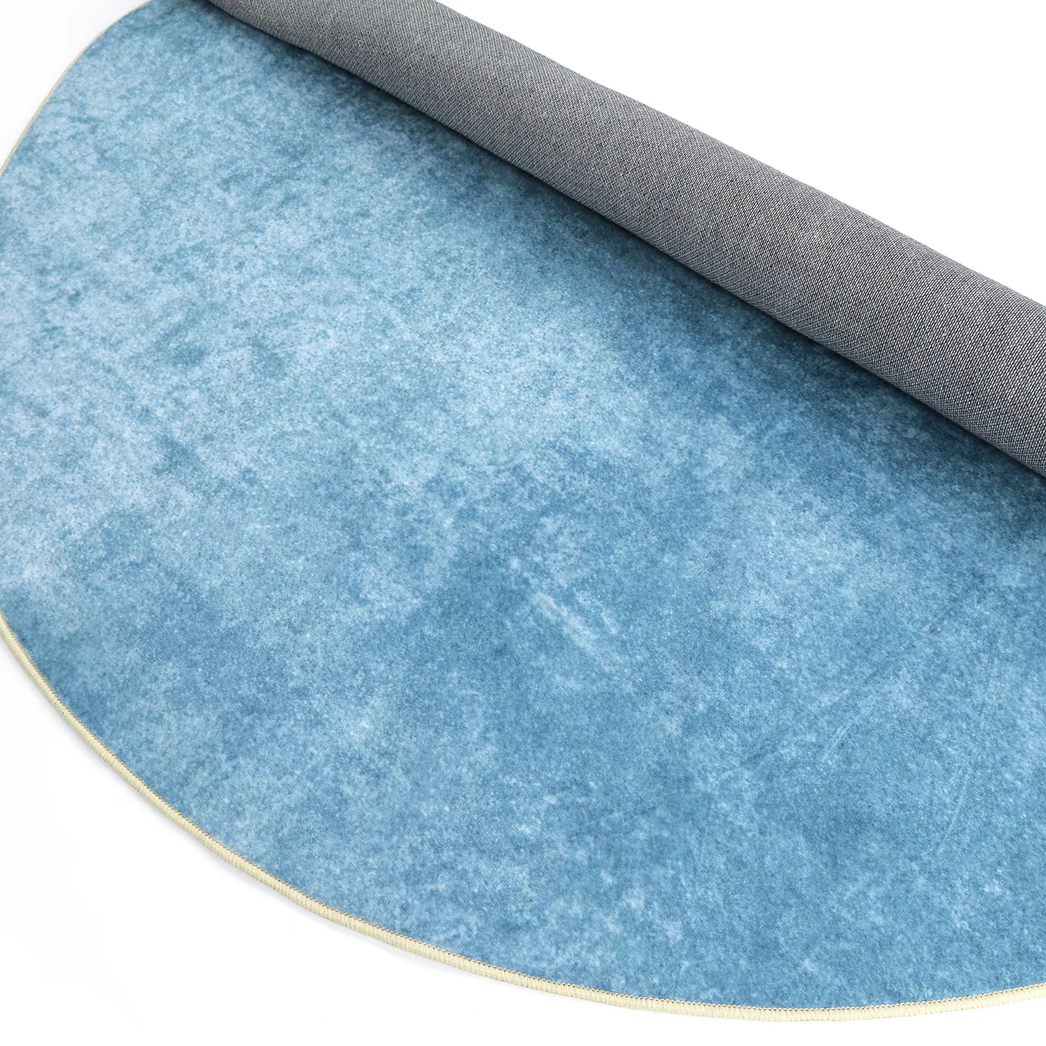 Rund Teppich - Lynton (blau)