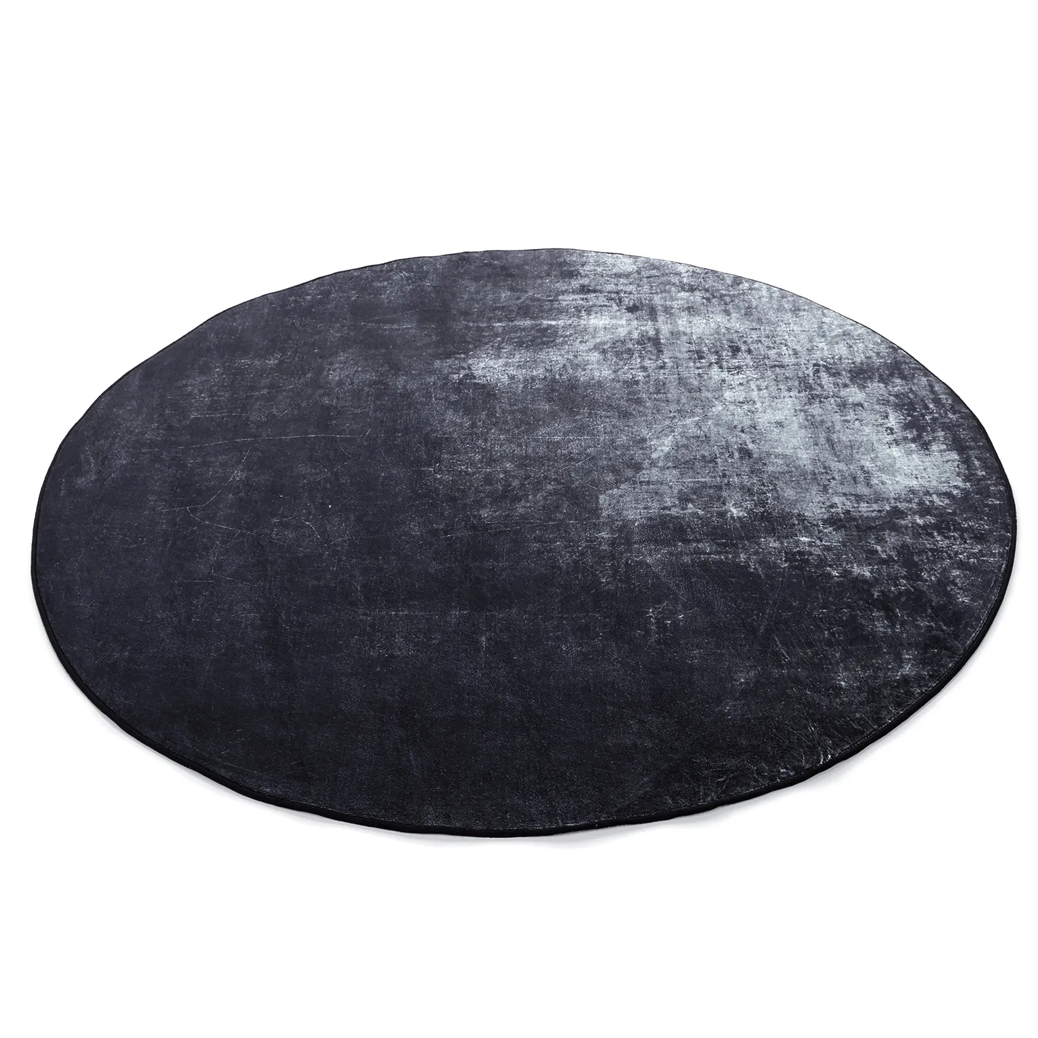 Rund Teppich - Lynton (schwarz)