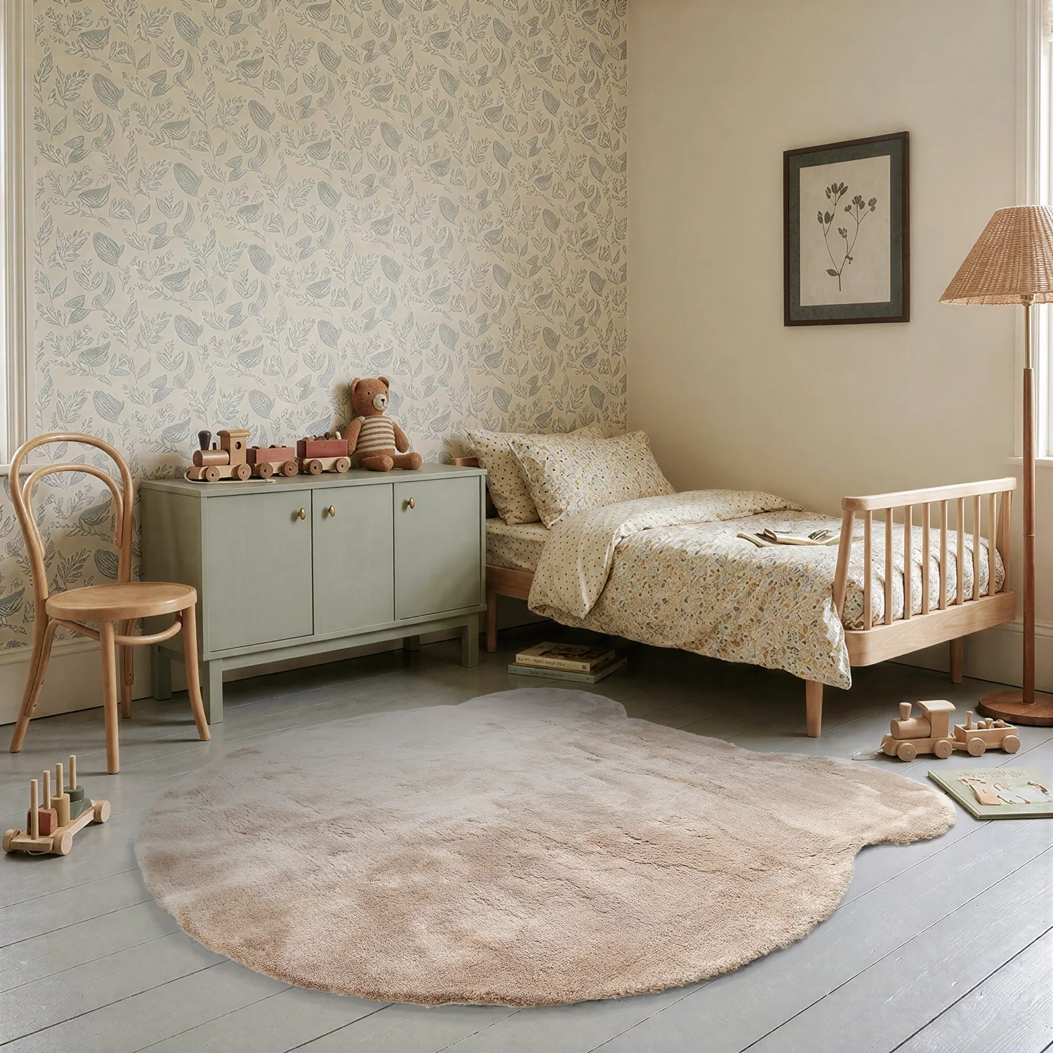 Kinderteppich - Aranga Super Soft Bear (braun)