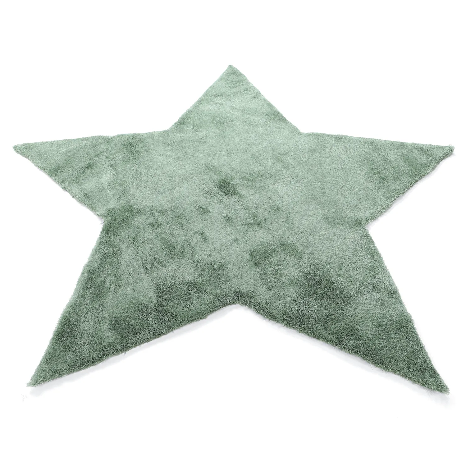 Kinderteppich - Aranga Super Soft Star (grün)