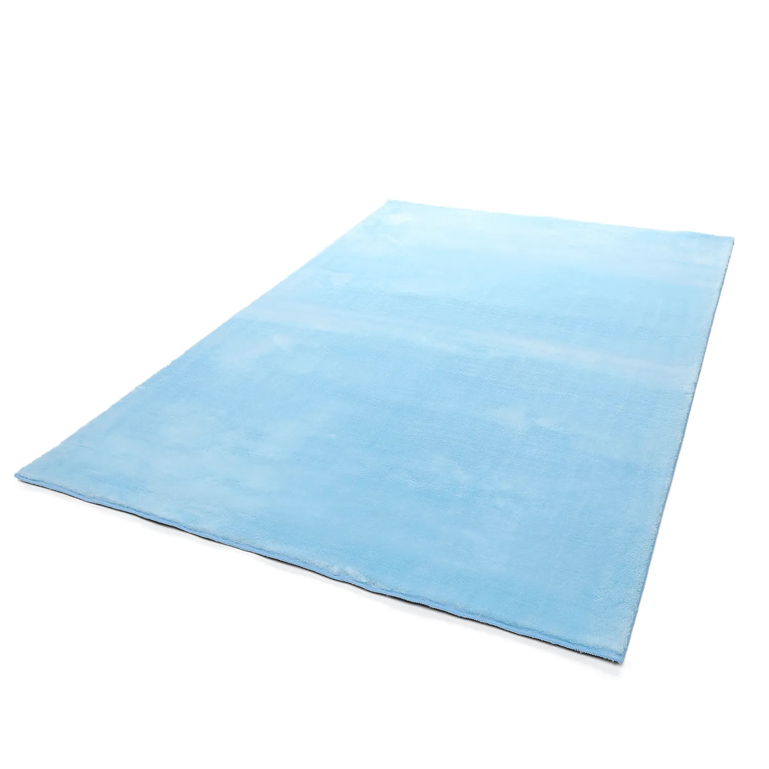 Hochflorteppiche - Aranga Super Soft Fur (hellblau)