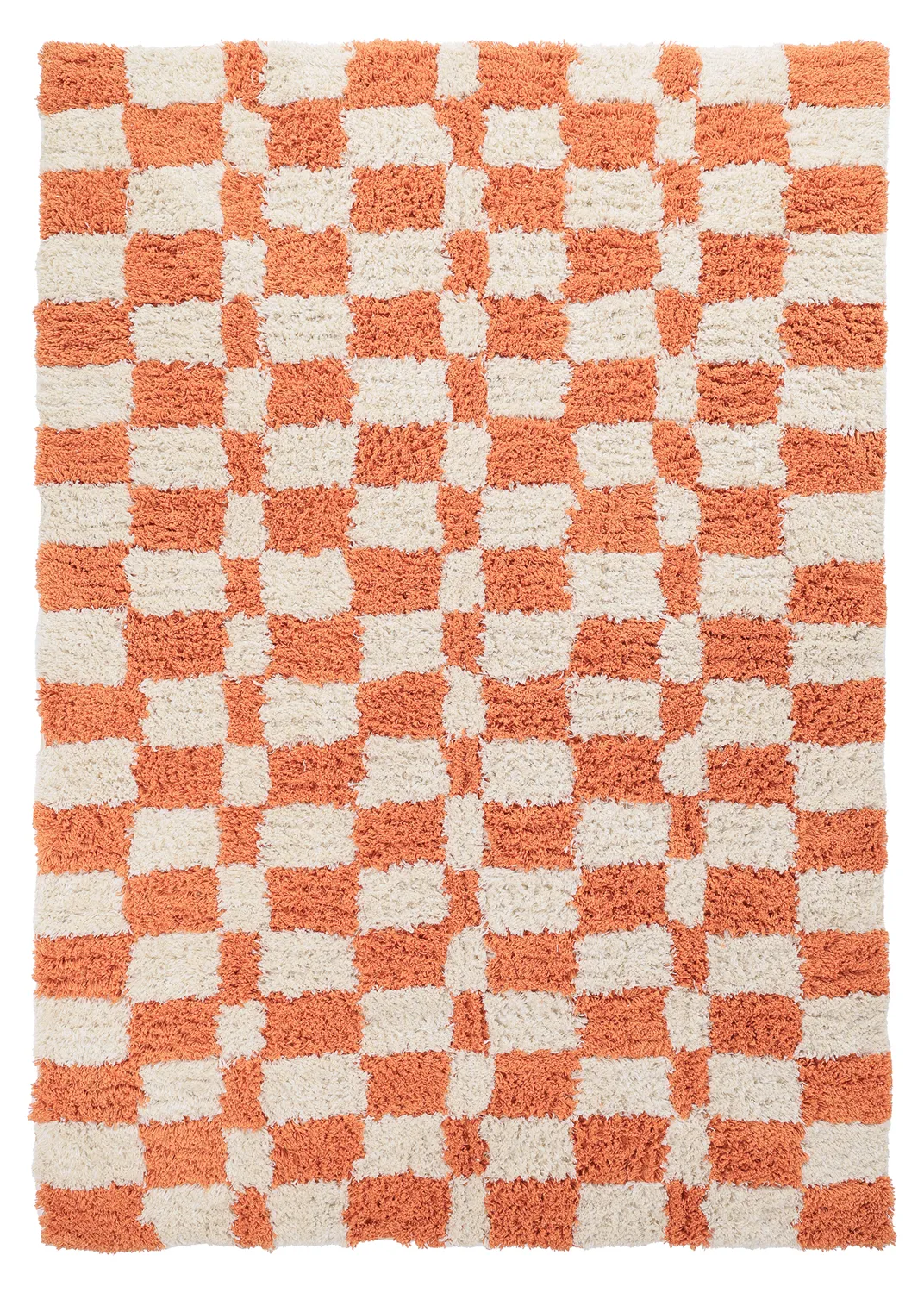 Hochflorteppiche - Atrani Natural Cotton Shaggy (orange)