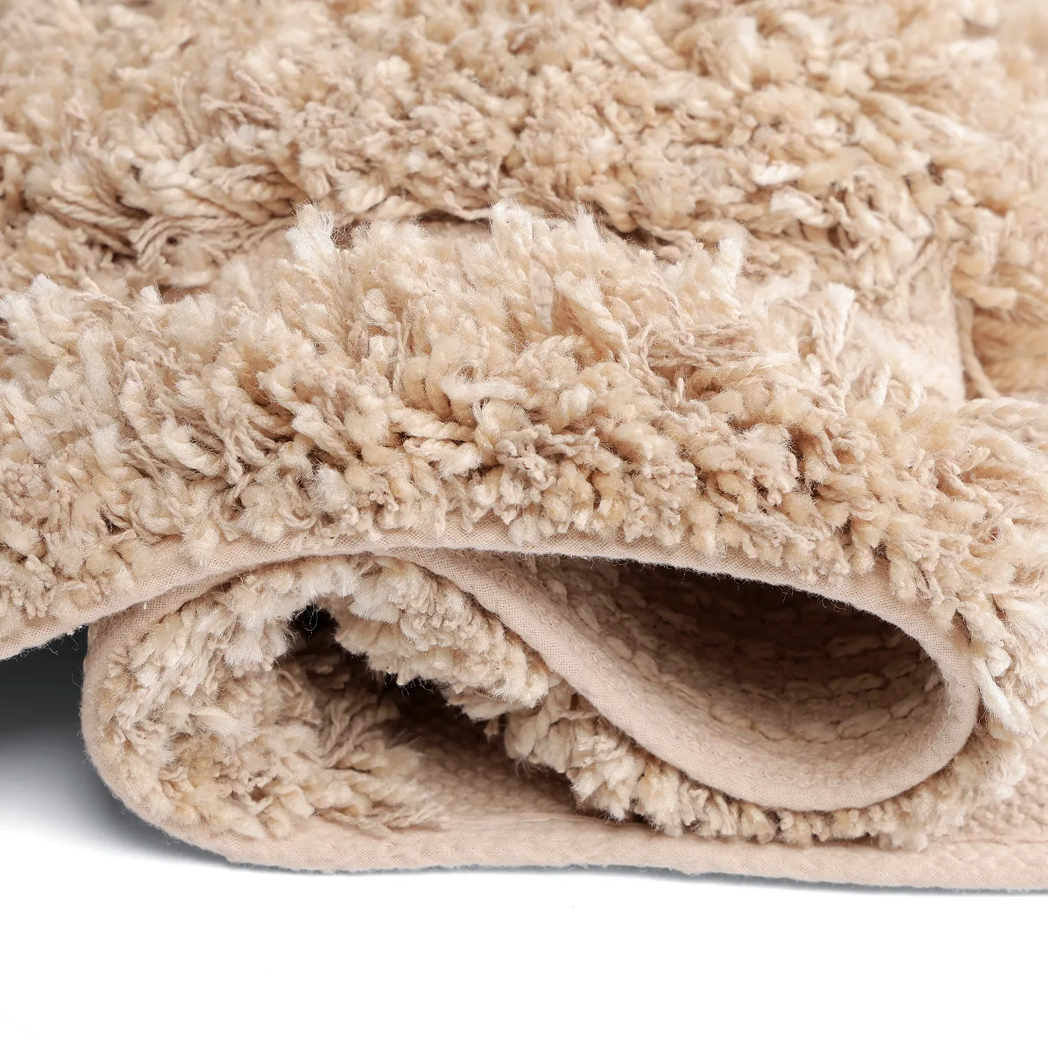 Hochflorteppiche - Cazorla Natural Cotton Shaggy (beige)