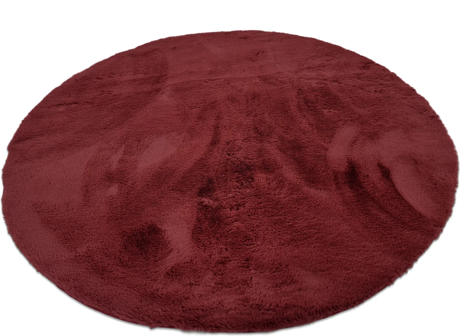 Runde Teppiche - Cloud Super Soft (rot)