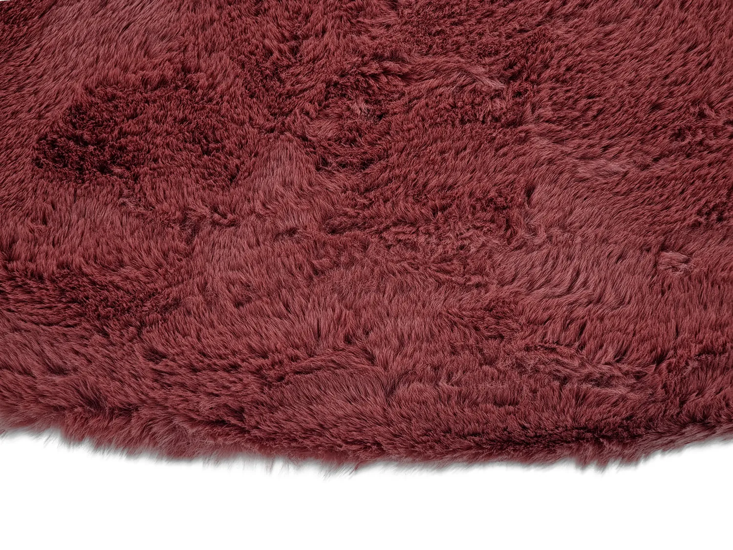 Runde Teppiche - Cloud Super Soft (rot)
