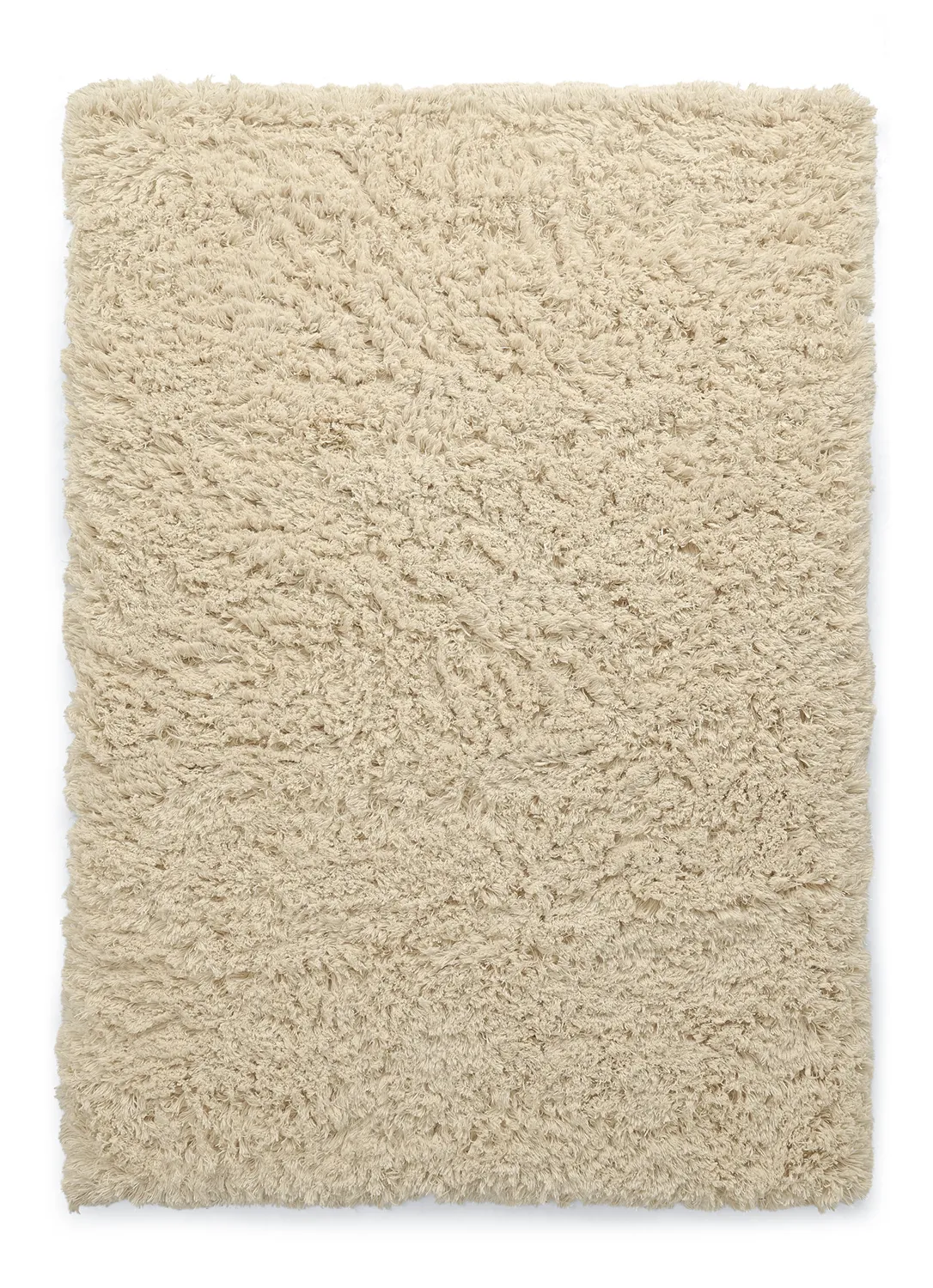 Hochflorteppiche - Fassale Hand Woven Wool Shaggy (creme)