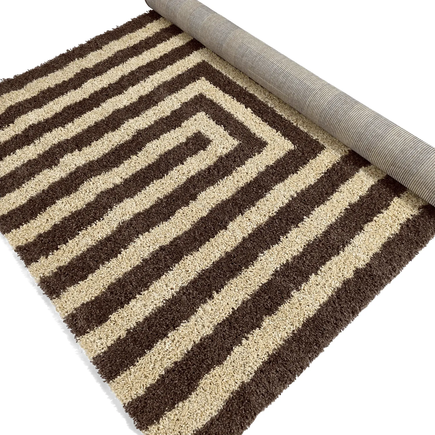 Hochflorteppiche - Imilchil (beige/braun)