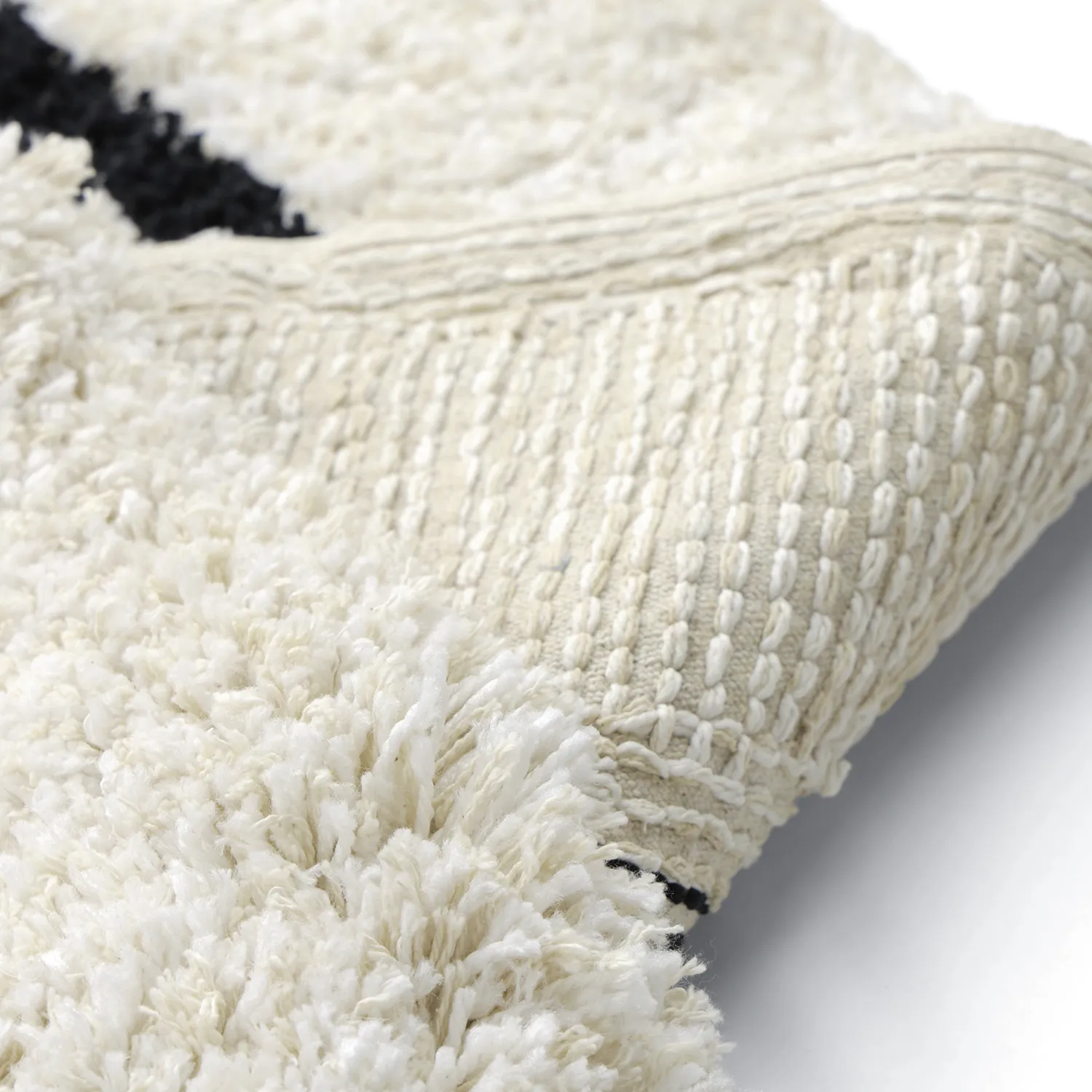 Hochflorteppiche - Naousa Natural Cotton Shaggy (mehrfarbig)