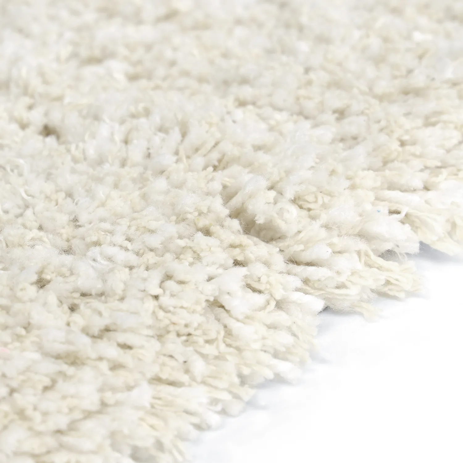 Hochflorteppiche - Naousa Natural Cotton Shaggy (mehrfarbig)