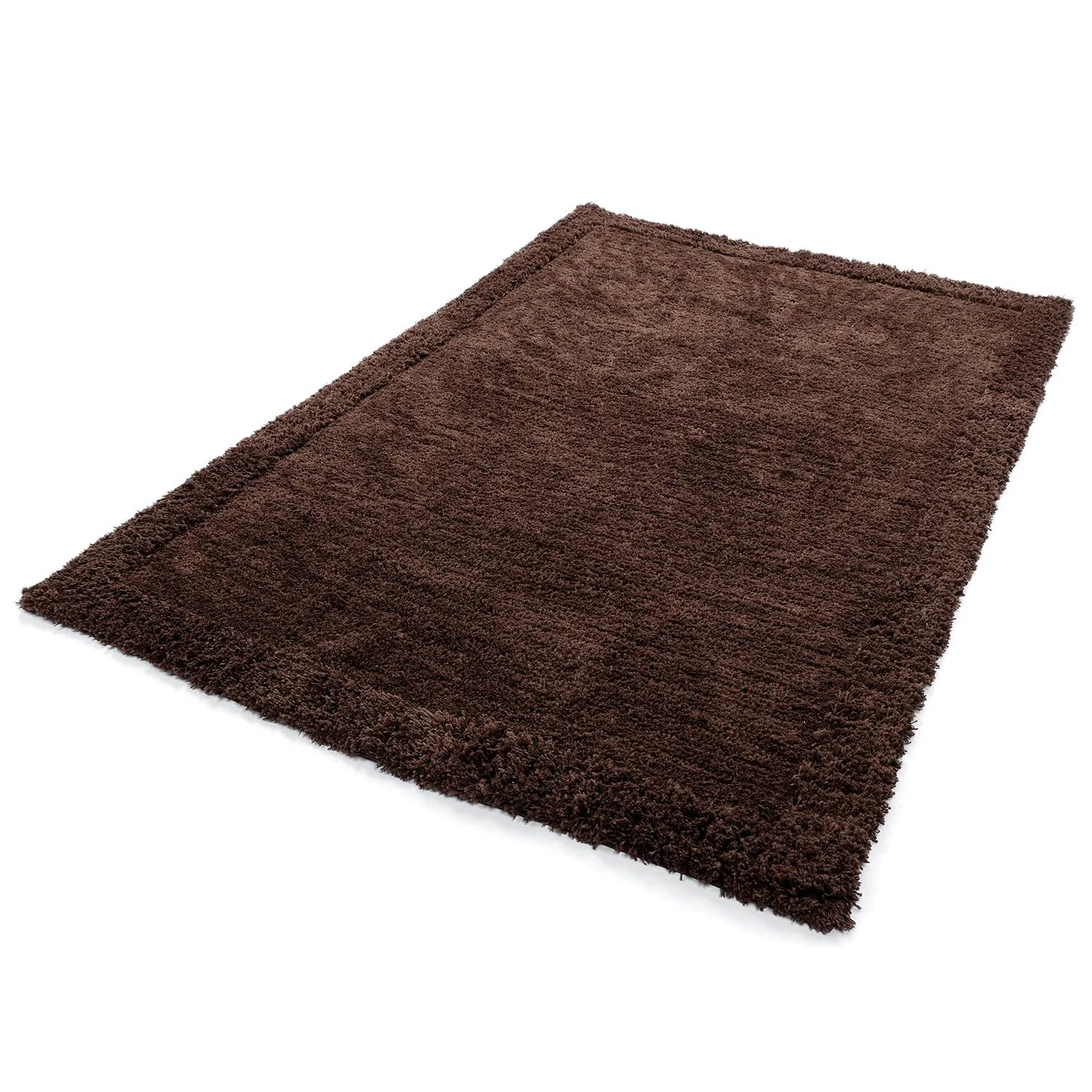 Hochflorteppiche - Molyvos Natural Cotton Shaggy (braun)
