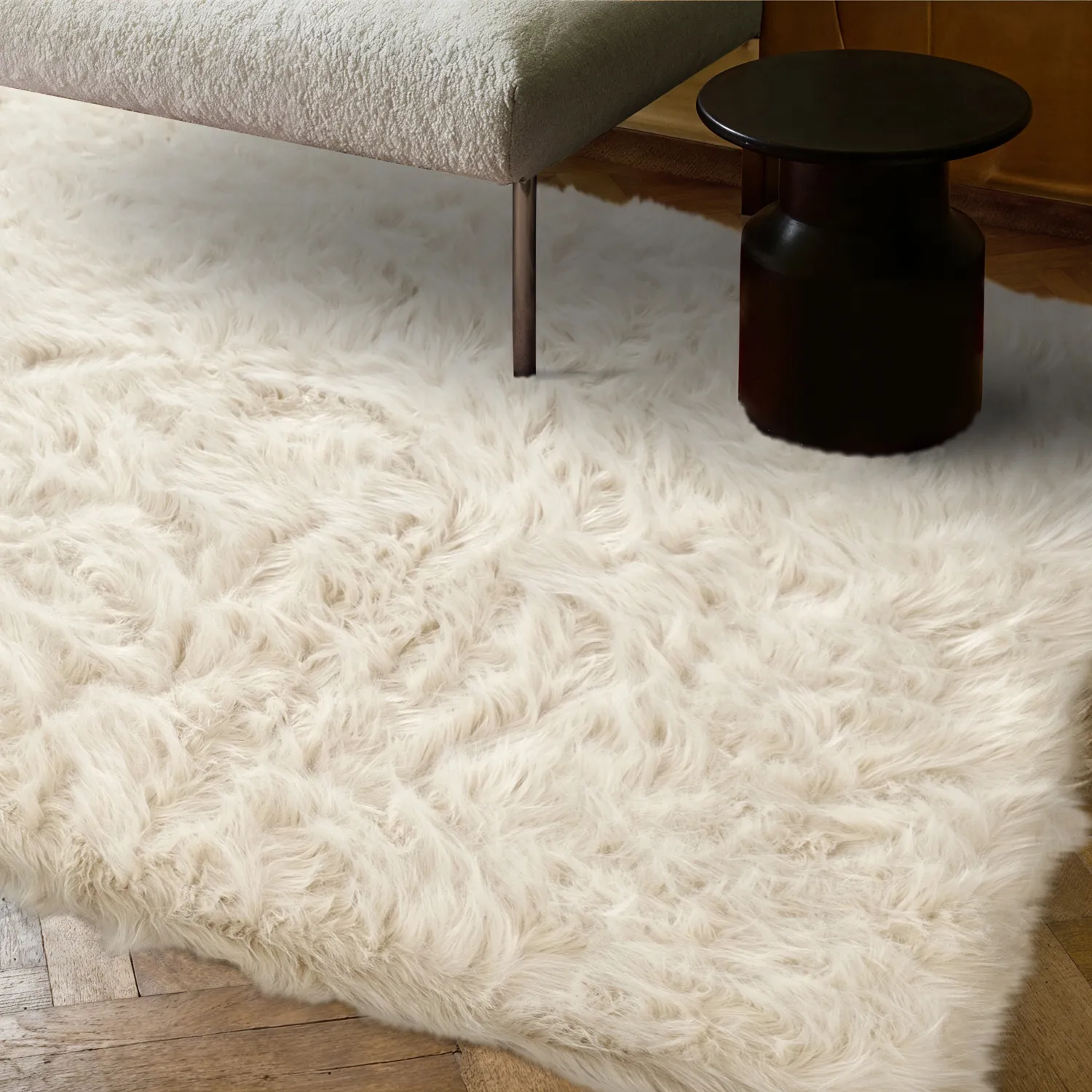 Hochflorteppiche - Sohar (beige)