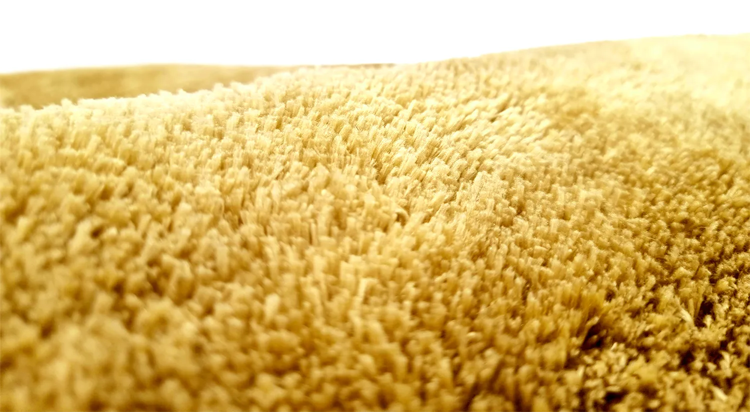 Runde Teppiche - Aranga Super Soft Fur (ochre)