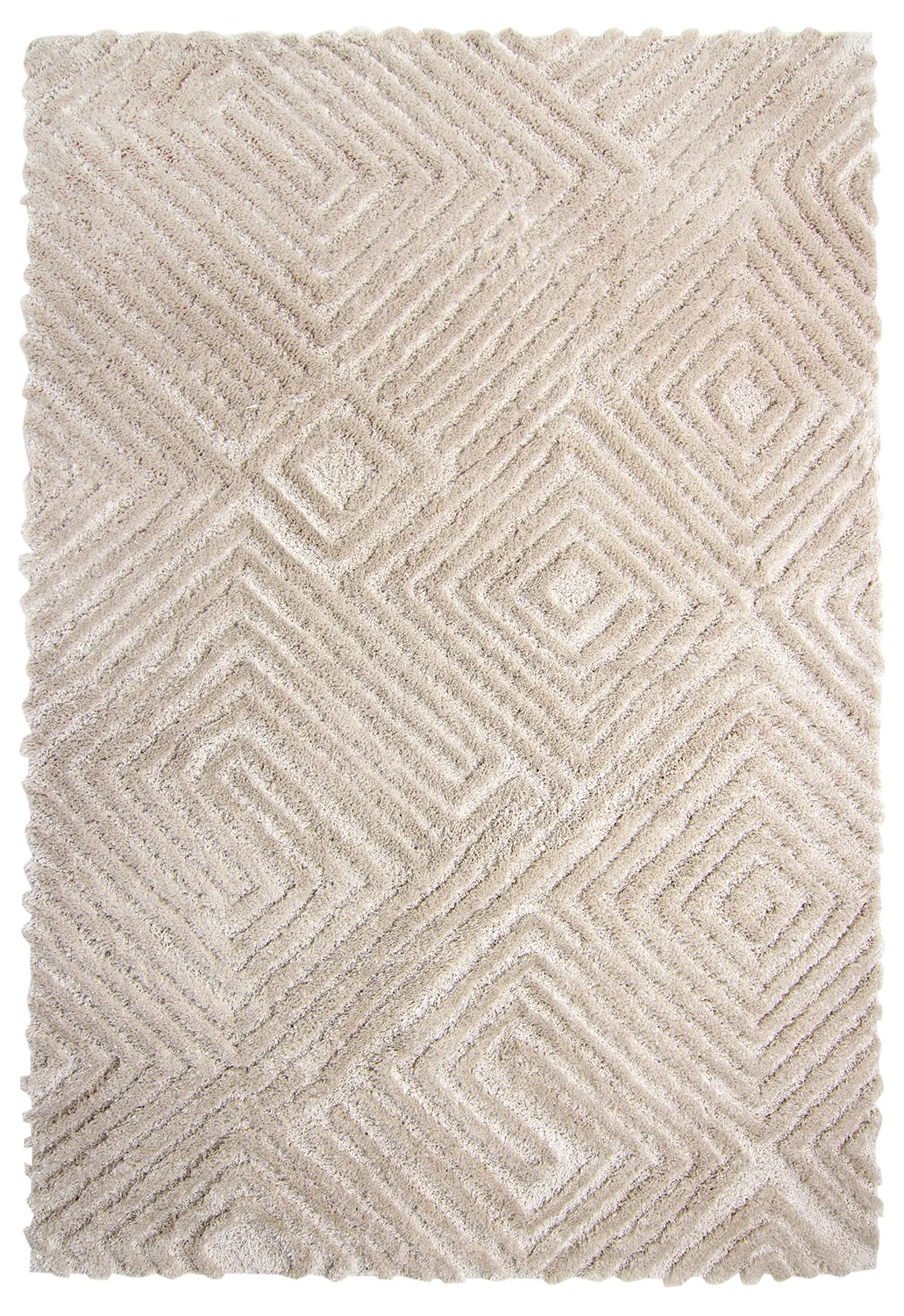 Hochflorteppiche - Monti (beige)