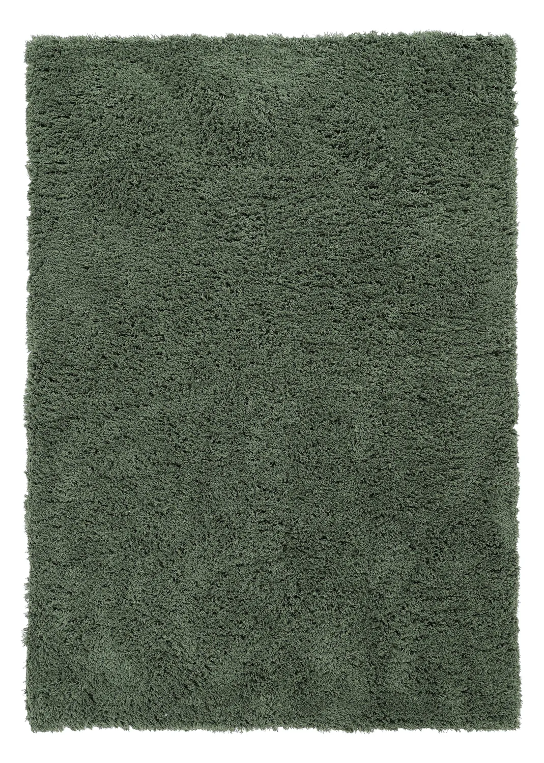 Hochflorteppiche - Combarro Solid Cotton Shaggy (grün)