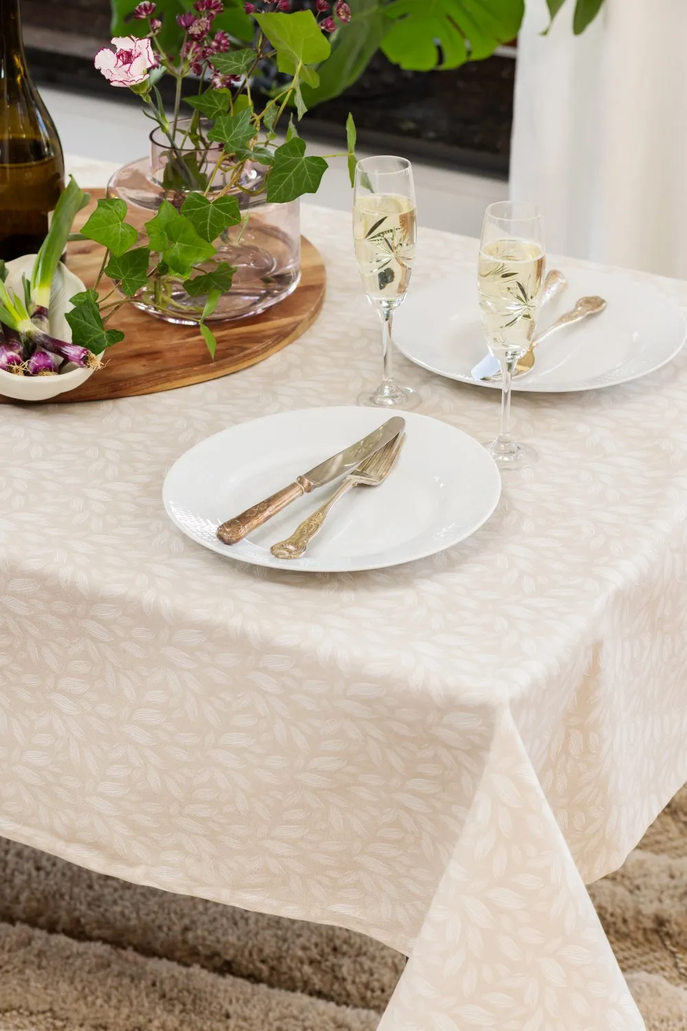 Baumwolltischdecke Satu (beige)