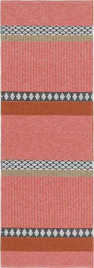 Kunststoffteppiche - Der Horred-Teppich Savanne (rot)