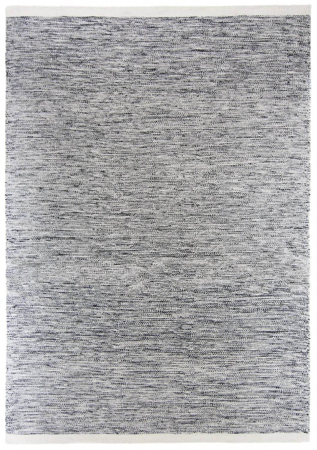Wollteppich - Savona (schwarz/weiß)