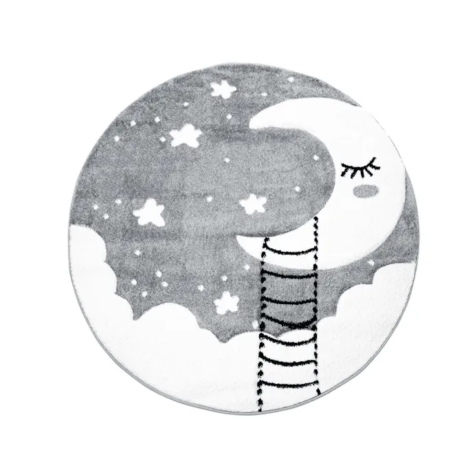 Kinderteppich - Bueno Moon (grau)