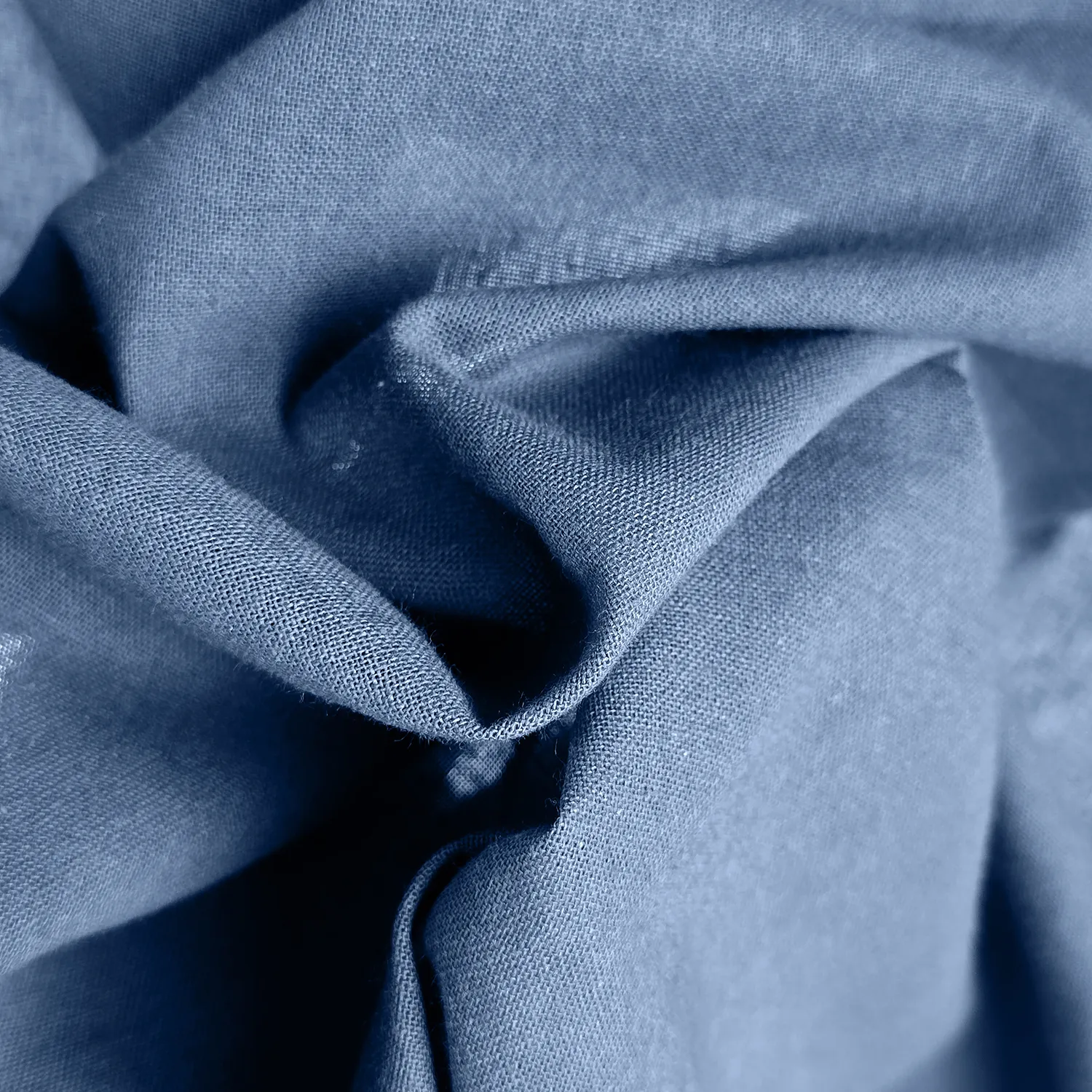 Vorhänge 2er-Pack - Baumwollvorhang Selena (blau)