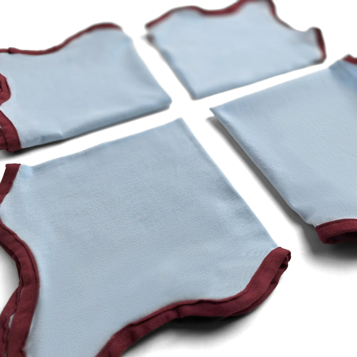Servietten - 4er-Pack Stoffservietten Yrsa (blau)