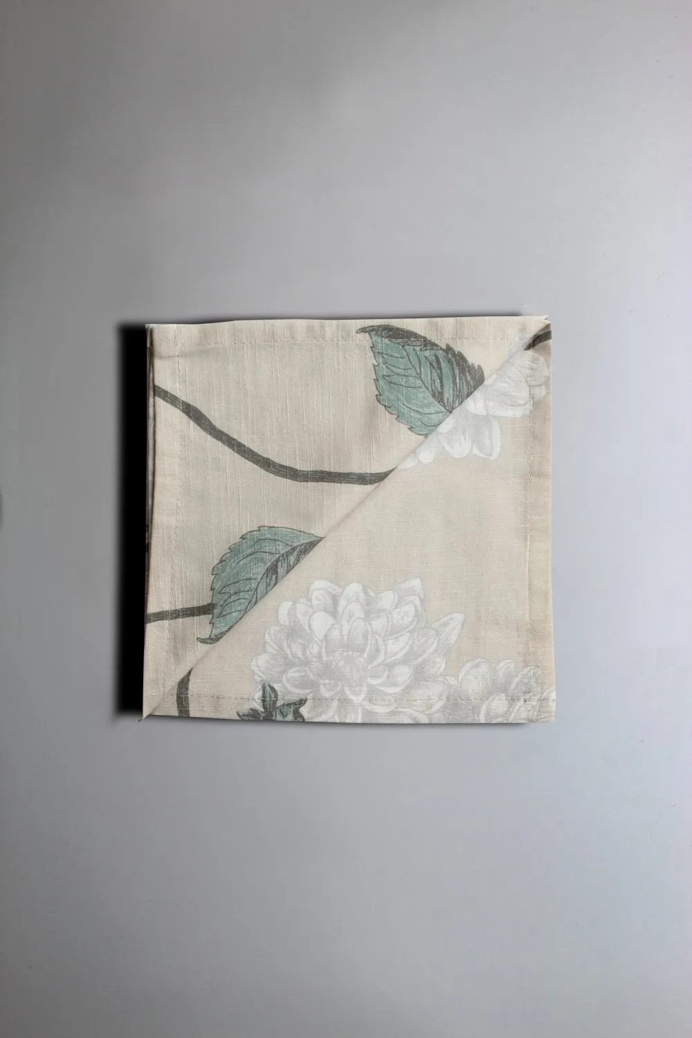 Serviette im 4er-Pack - Alyssa (beige/grau)