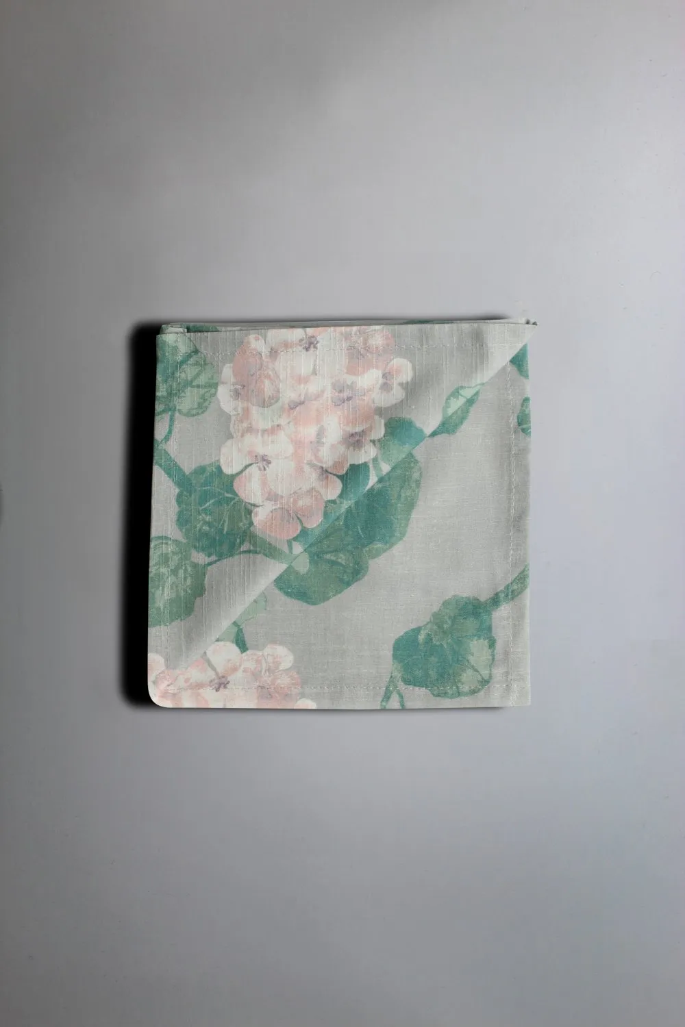 Serviette im 4er-Pack - Amara (grau/rosa)
