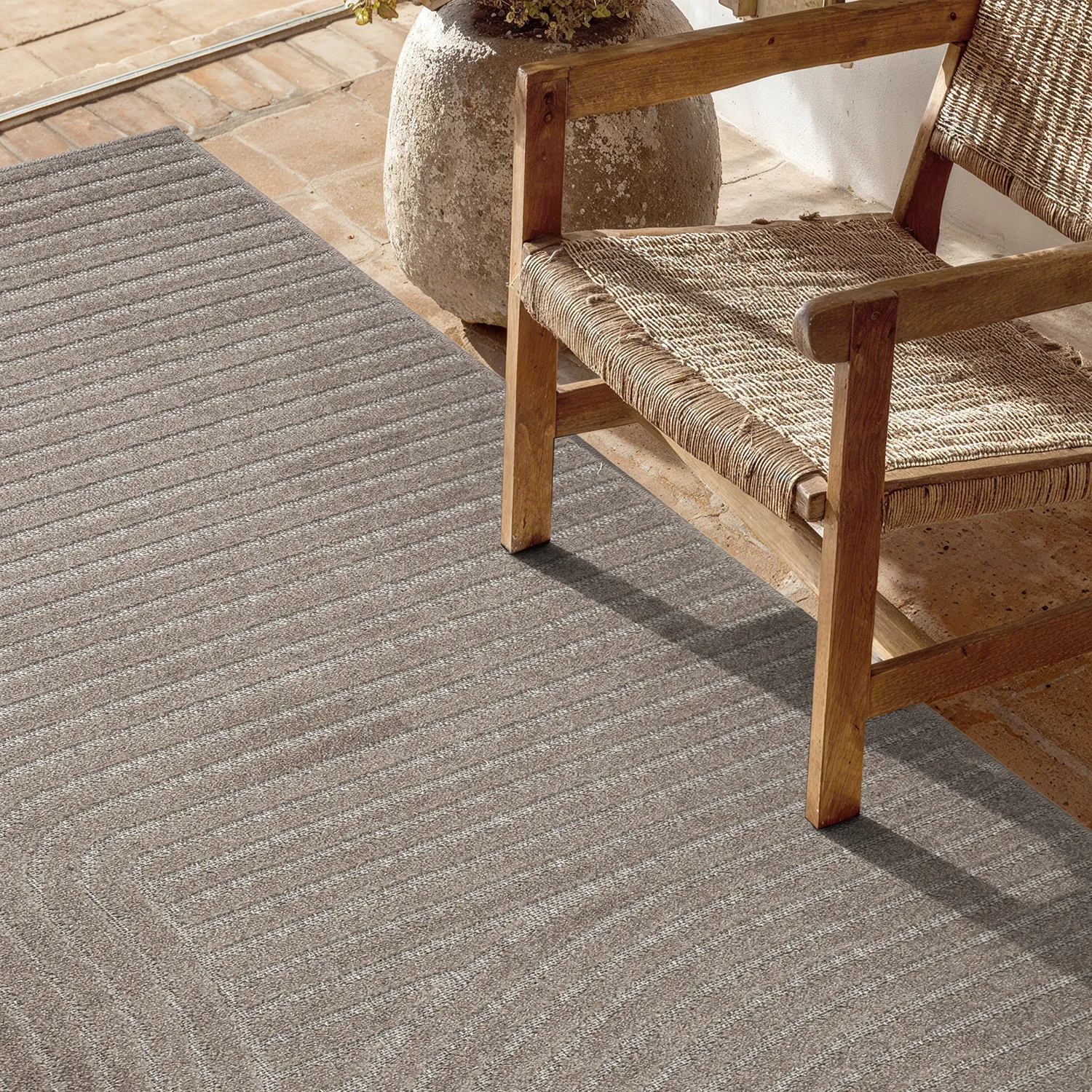 Shaggy Indoor/Outdoor - Devon (braun)