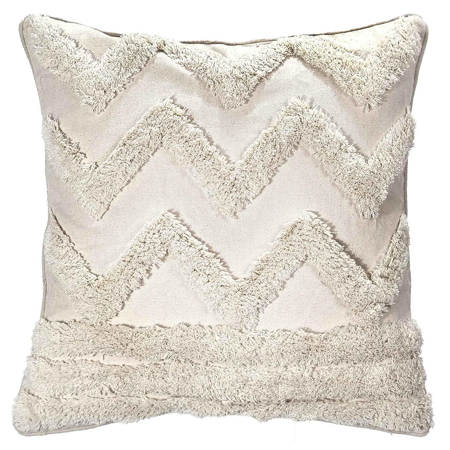 Kissenbezug - Pompom Boho 45 x 45 cm (offwhite)