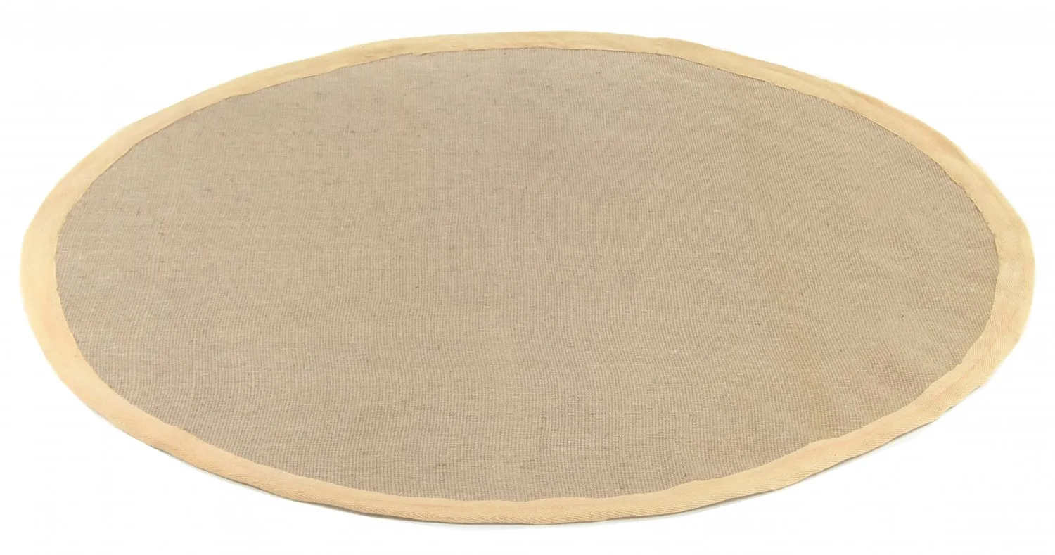 Rund Teppich (sisal) - Agave (helltaupe)