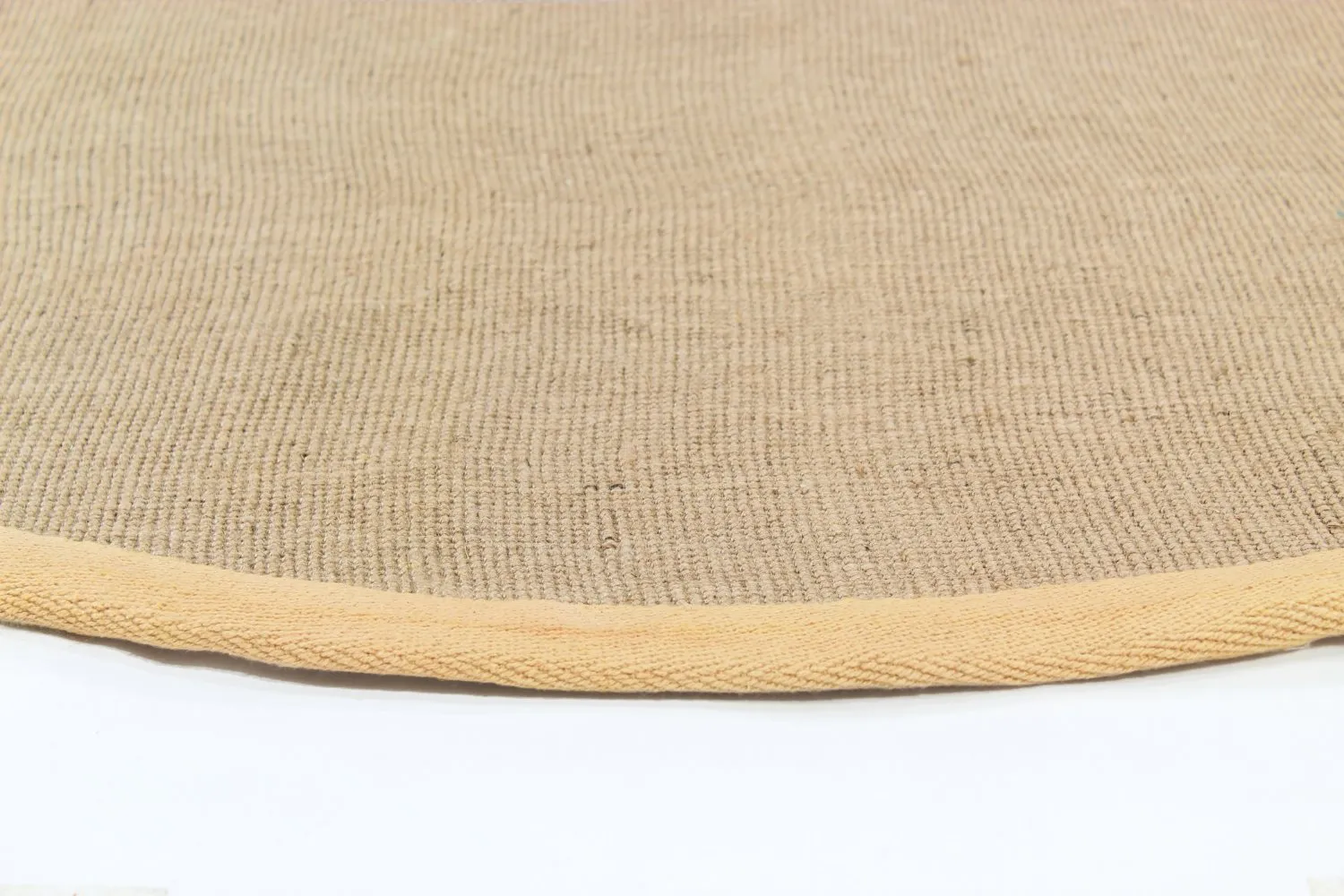 Rund Teppich (sisal) - Agave (helltaupe)