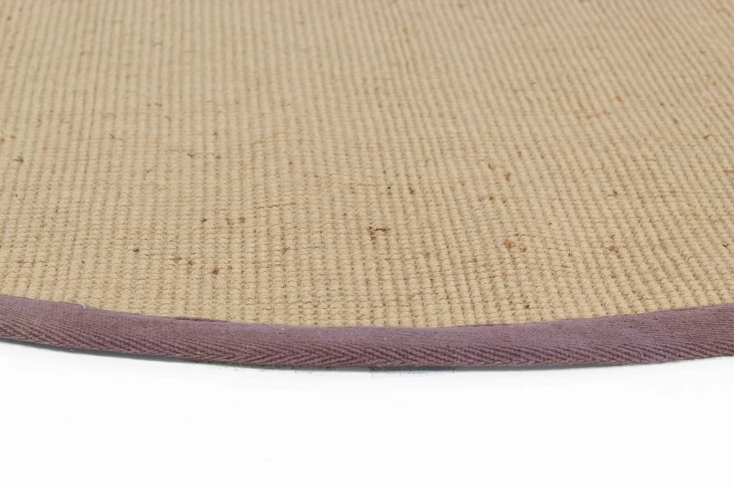 Rund Teppich (sisal) - Agave (natur/brown)