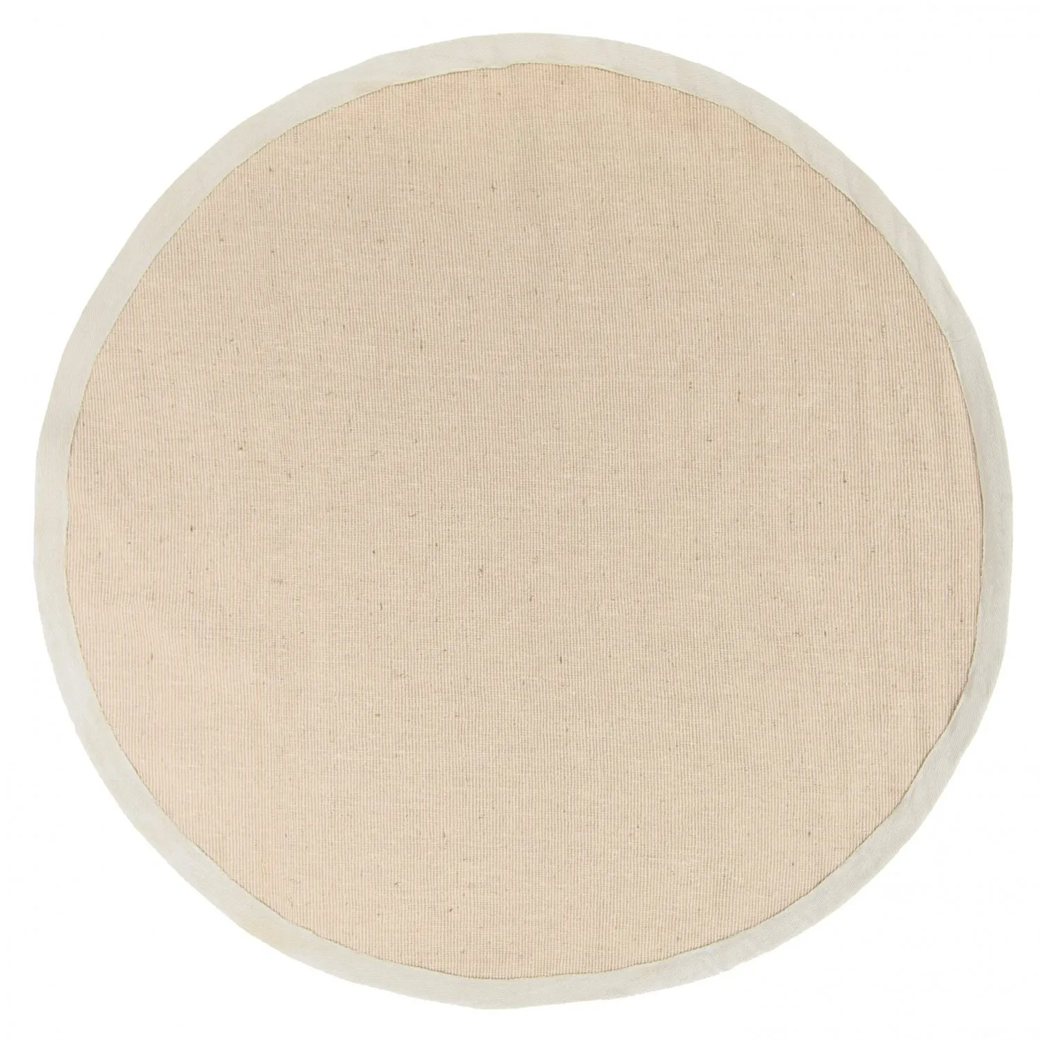 Rund Teppich (sisal) - Agave (beige/grau)