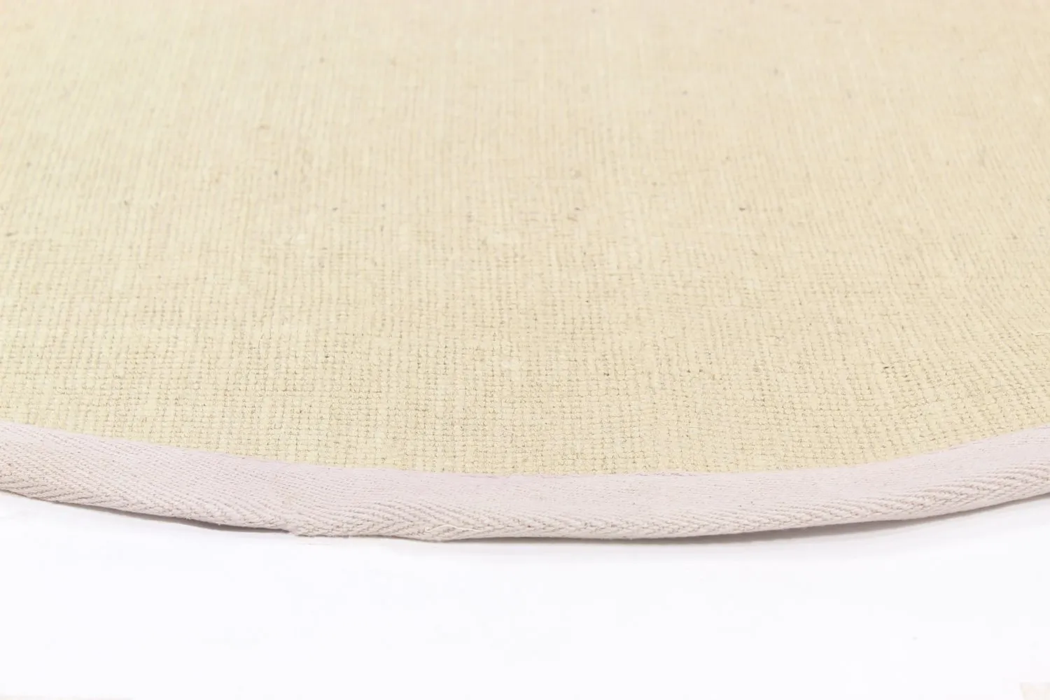 Rund Teppich (sisal) - Agave (silber/grau)