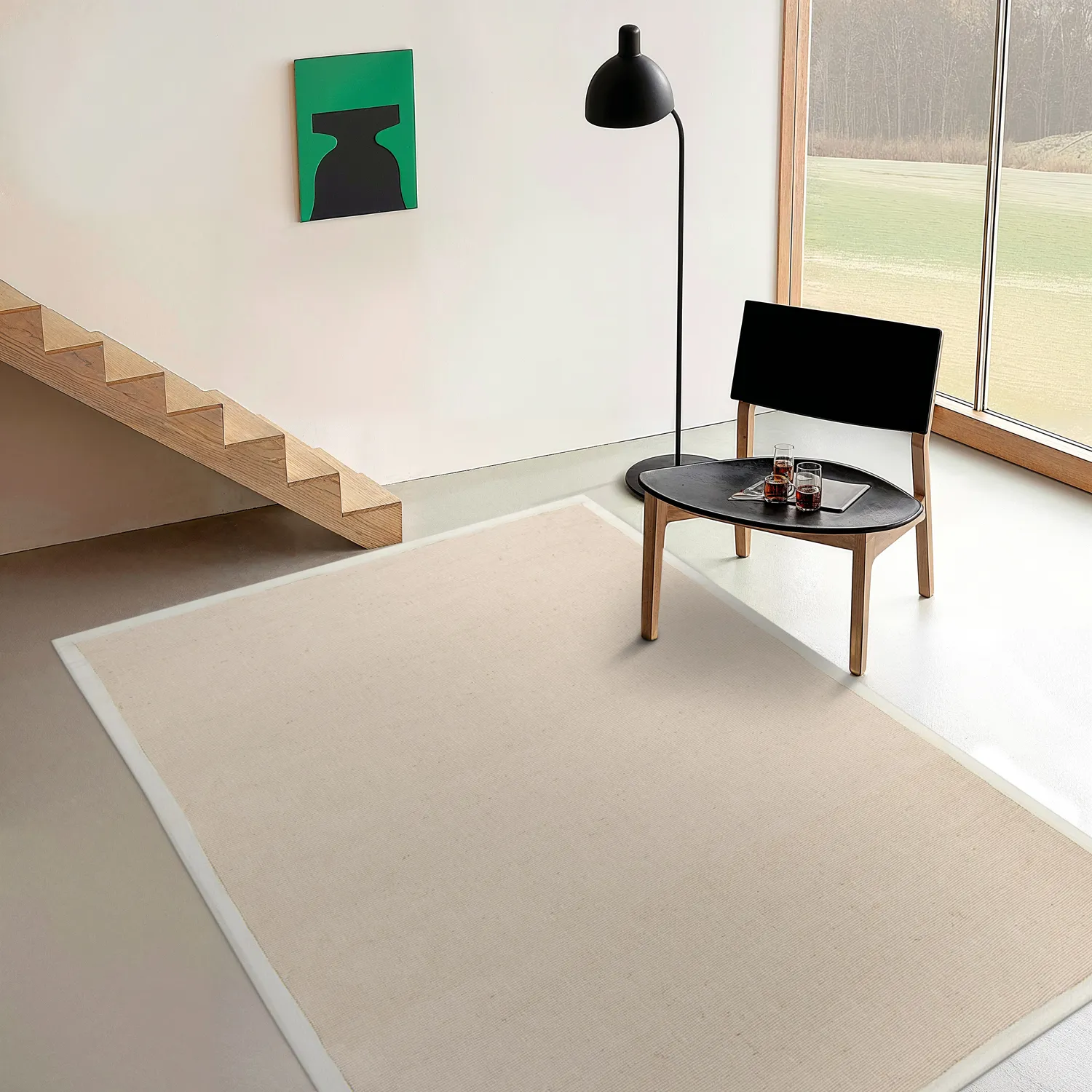 Sisal-Teppich - Agave (beige/grau)