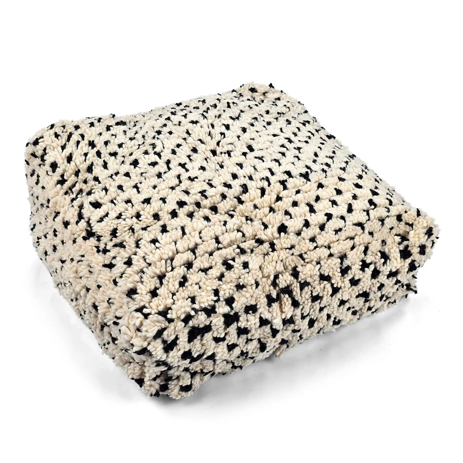 Sitzpoufs - Marokkanischer Pouf Beni Ourain 026
