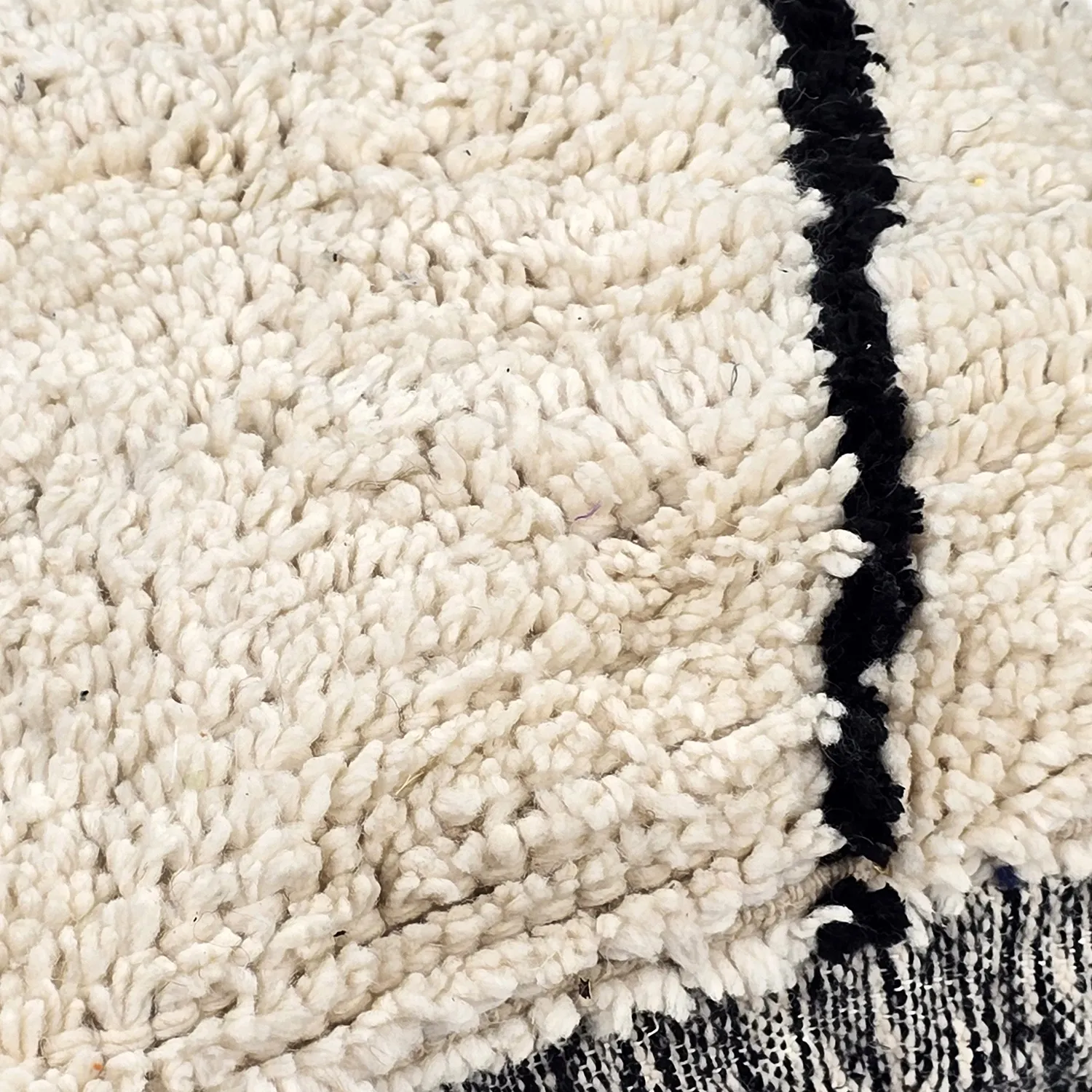 Sitzpoufs - Marokkanischer Pouf Beni Ourain 033