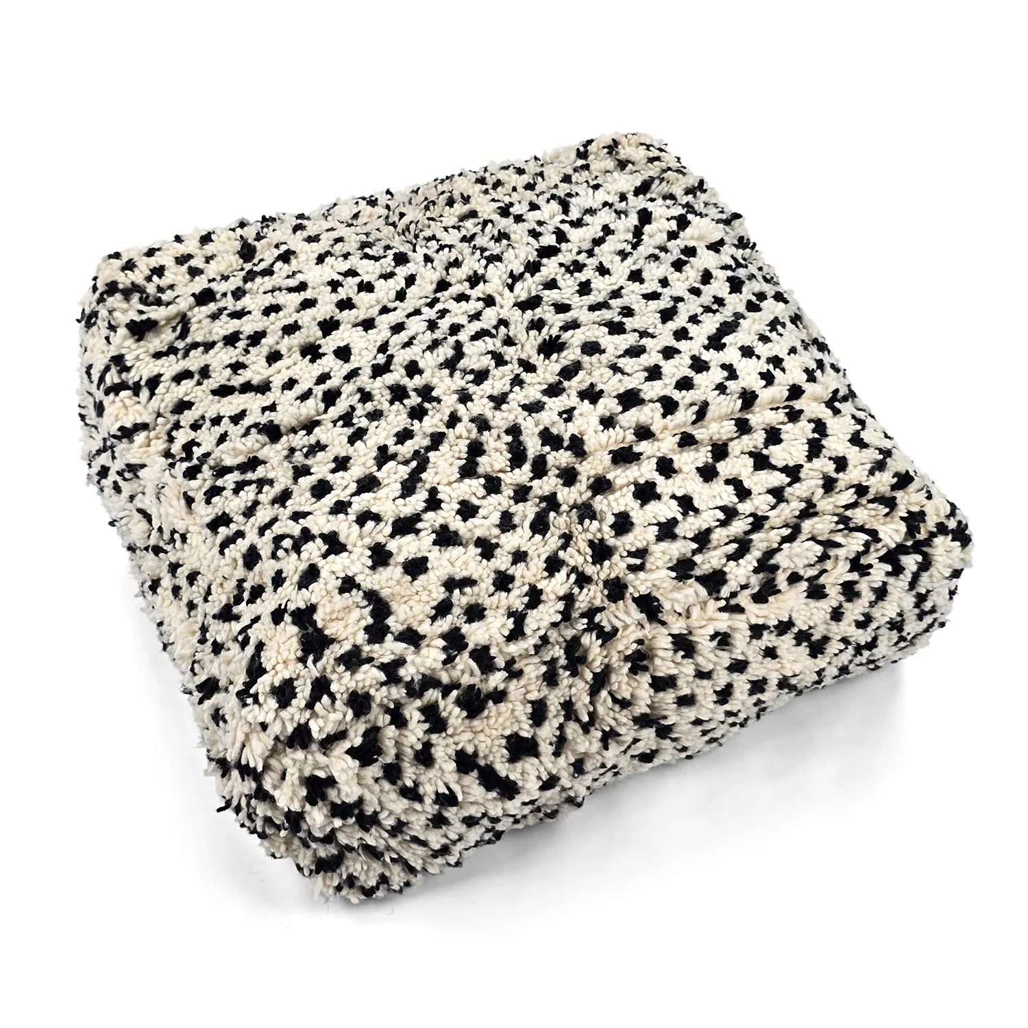 Sitzpoufs - Marokkanischer Pouf Beni Ourain 057