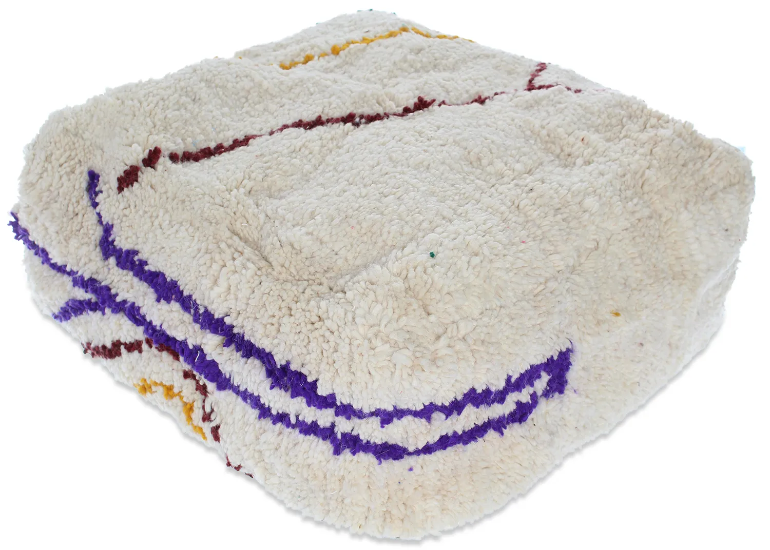 Sitzpoufs - Marokkanischer Pouf Beni Ourain