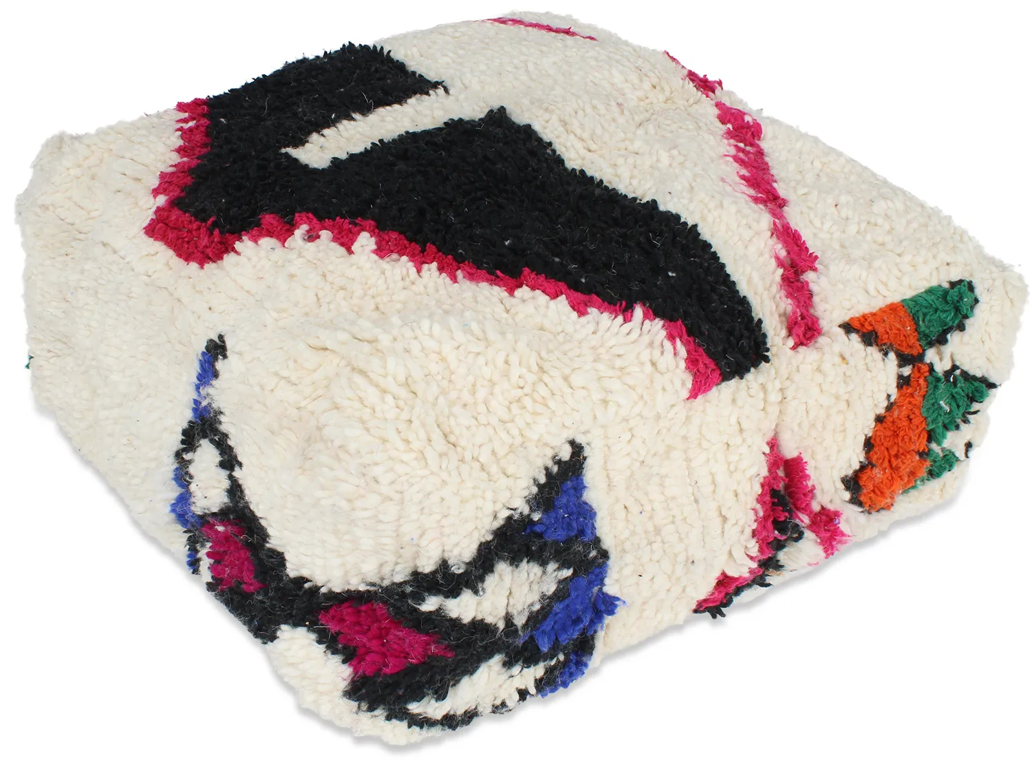 Sitzpoufs - Marokkanischer Pouf Beni Ourain