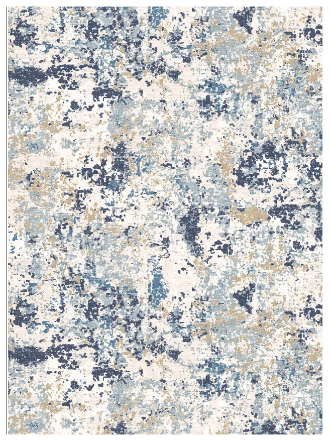 Wilton-Teppich - Hiboun (blau)