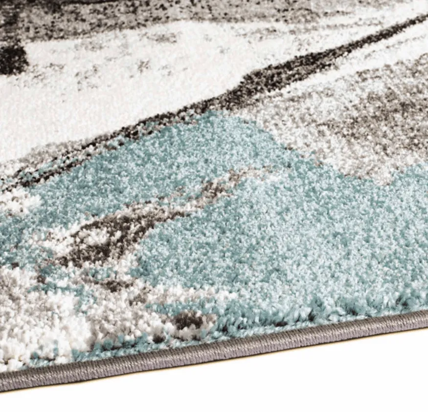 Wilton-Teppich - Nesvik (blau)