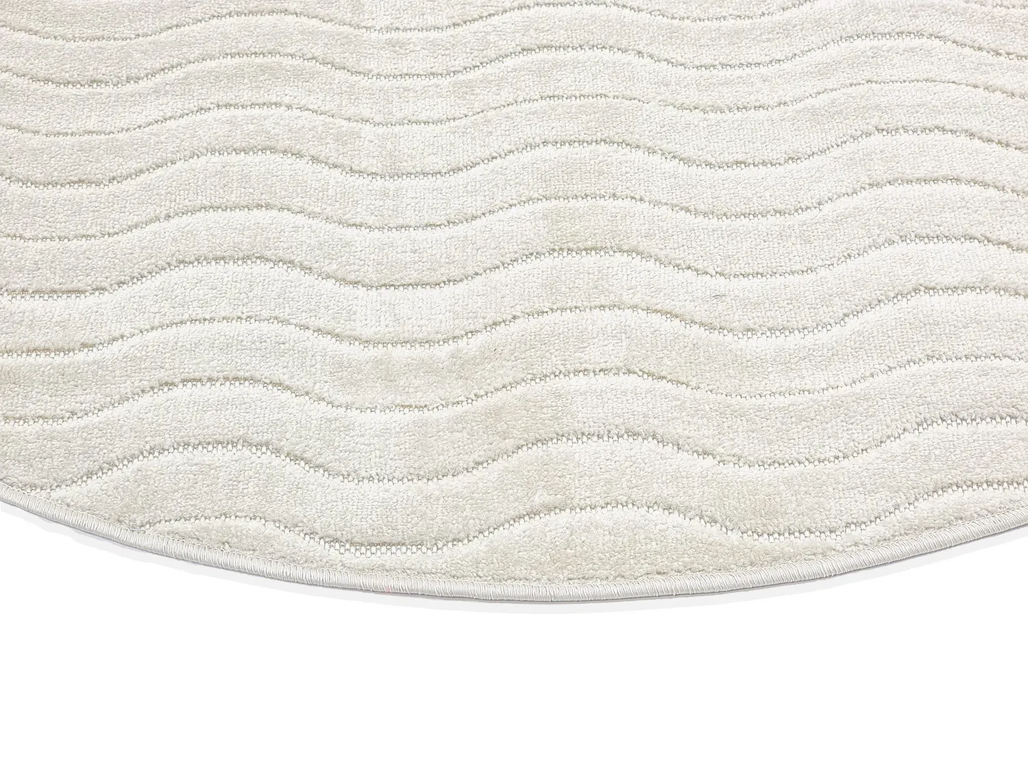 Runde Teppiche - Indoor/Outdoor Baltimore (cream)