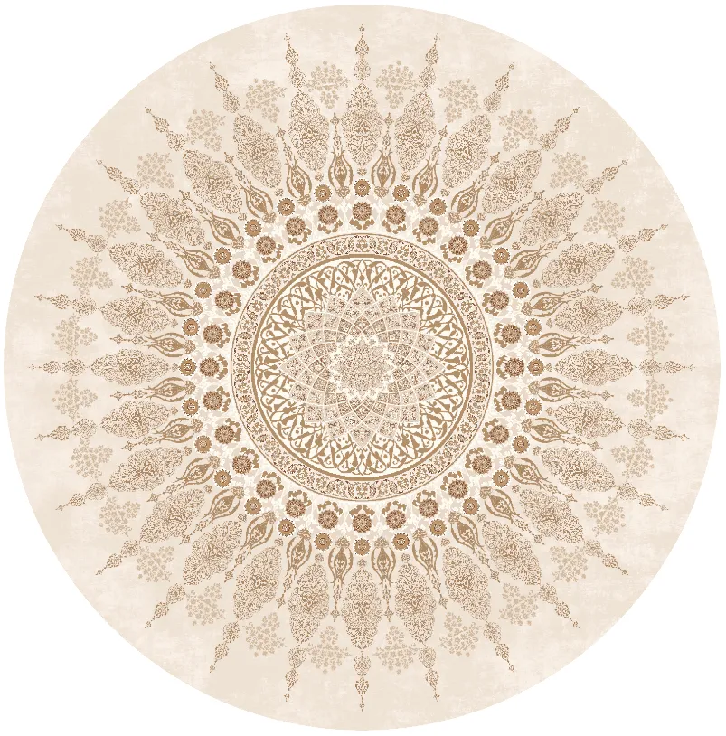 Rund Teppich - Sandrigo (beige)
