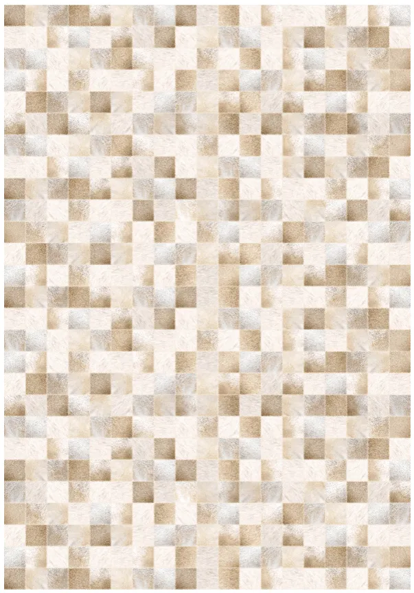 Wilton-Teppich - Trapani (beige/weiß)