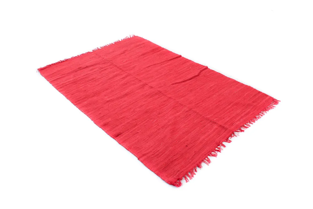 Flickenteppich - Silje (rot)