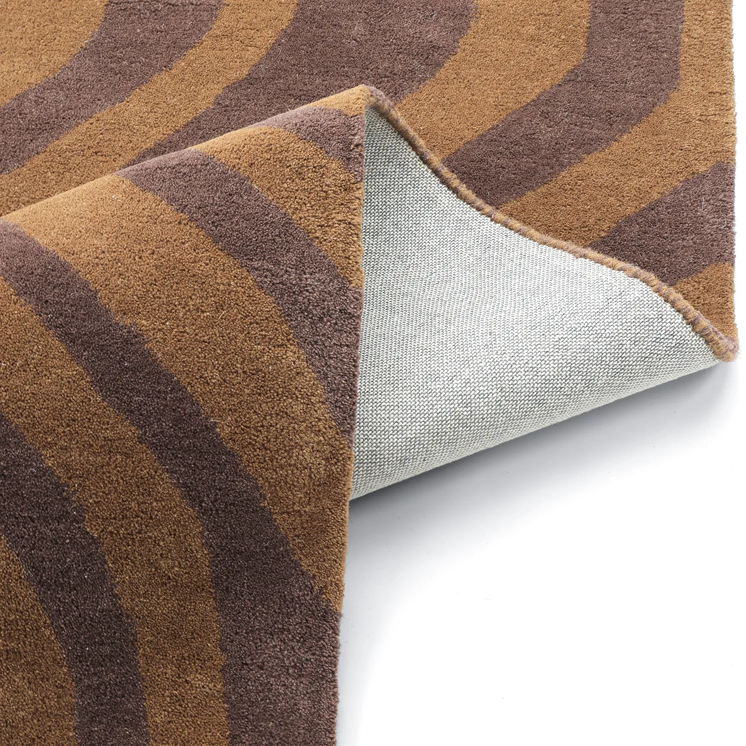 Wollteppich - Aiz Hand Tufted Wool Premium (braun)
