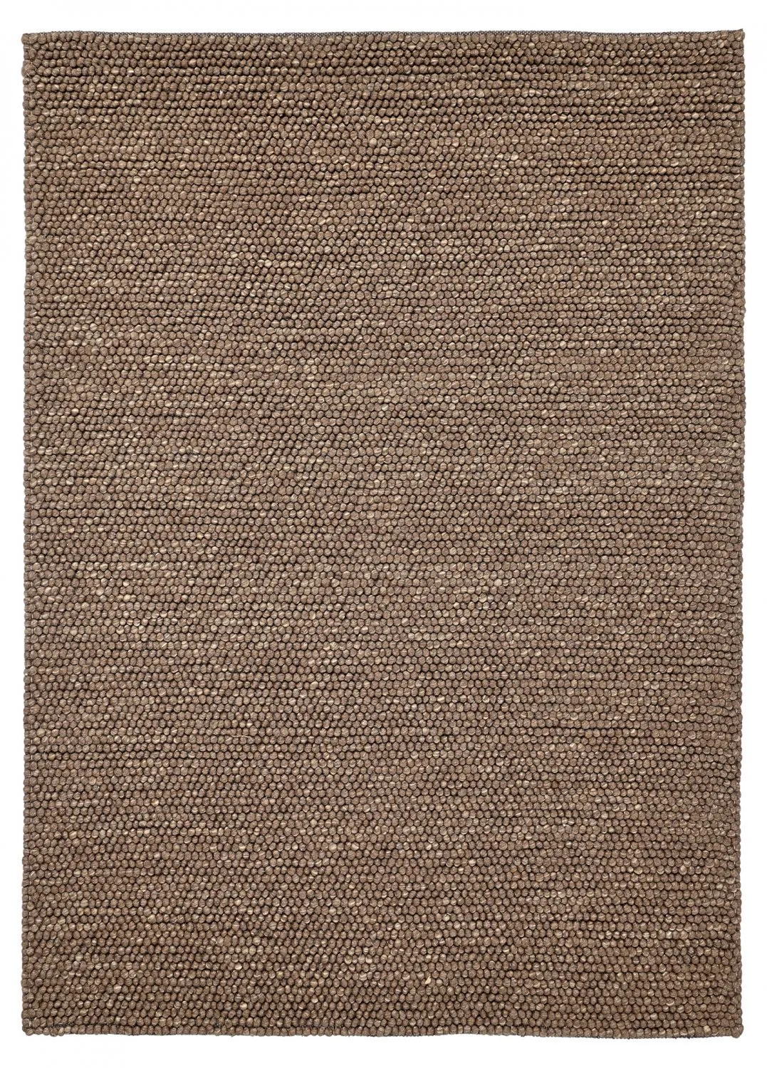 Wollteppich - Avafors Wool Bubble (braun/beige)