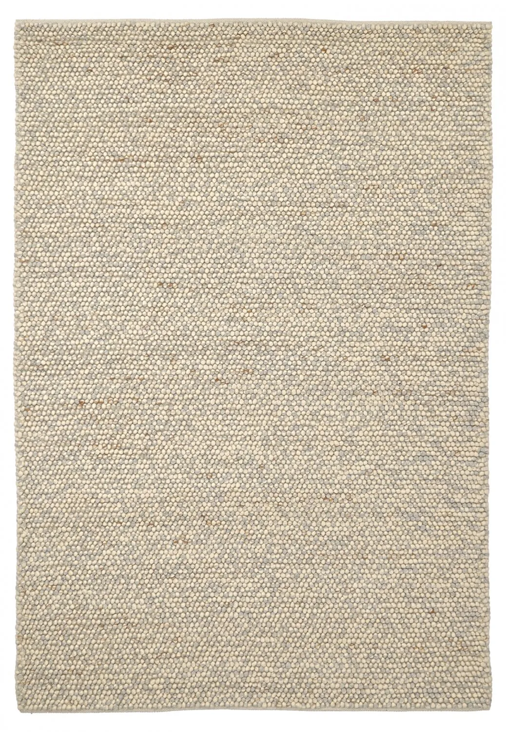Wollteppich - Avafors Wool Bubble (grau/beige)